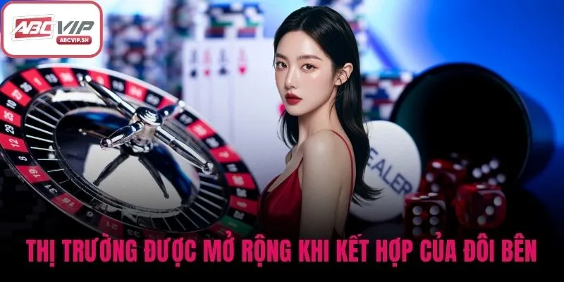 Thị trường được mở rộng khi có sự kết hợp của đôi bên